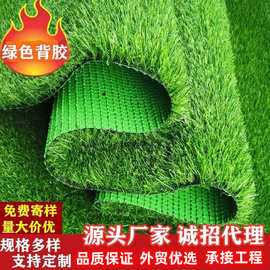 厂家幼儿园游乐足球场人造草坪工程围挡假草皮人工地毯草仿真草坪