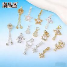 14k��΢��ʯ���J���K���� ����Ǹ���ˮ������� diy�ֹ����