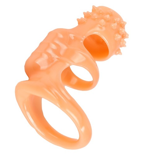 Soft rubber products for men, delayed penis ring, couples resonance love ring, multi-locking sperm ring, crystal ring for adults