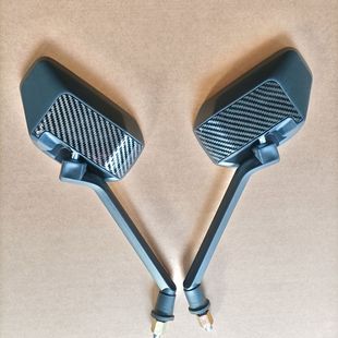 新款電動車后視鏡改裝反光鏡8mm正絲電瓶車電摩踏板車倒車鏡批發