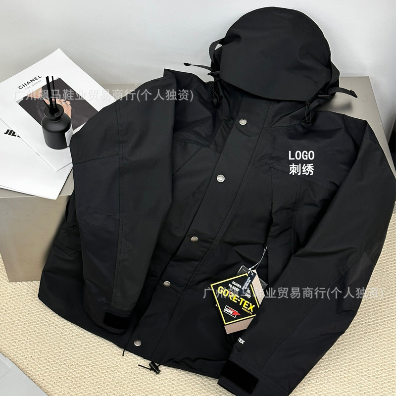 莆田北脸美版1990冲锋衣TNF北家脸面防风防水夹克情侣户外登山服|undefined