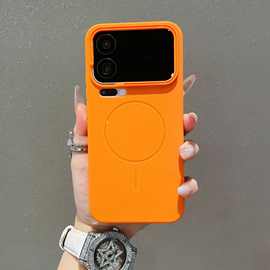 适用小米17promax肤感细圈磁吸手机壳15pro商务软壳磨砂14保护壳