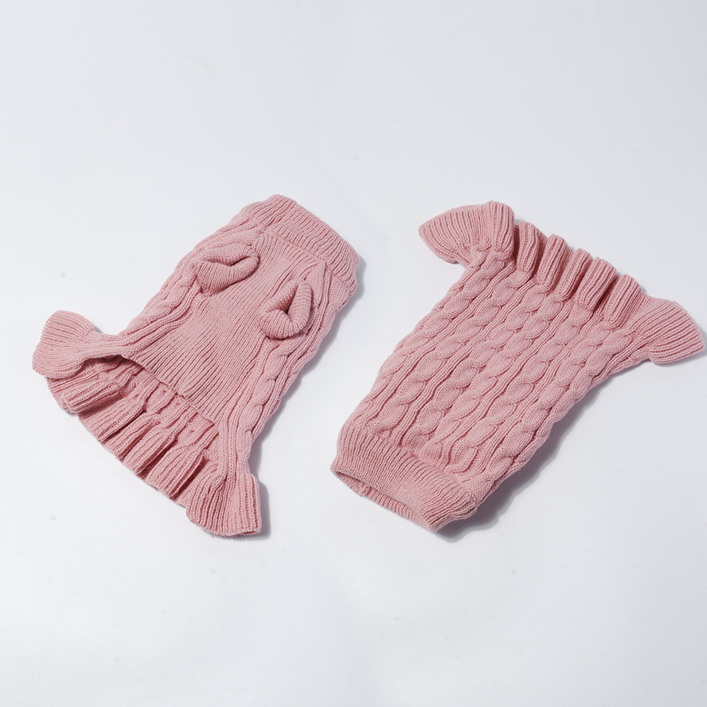 Knitted Dog Wool Skirt