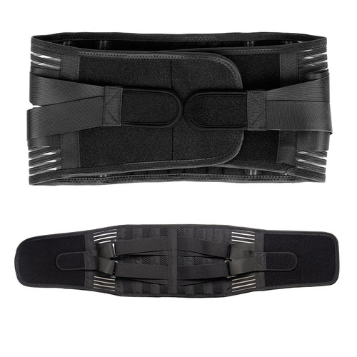 Cross-border mesh breathable basketball belt squat weightlifting fitness belt elastic pressurized support sports waist belt