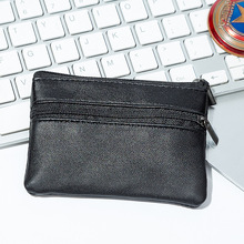 真皮零錢包羊皮錢包耳機包真皮鑰匙包便攜卡包數碼數據線收納包