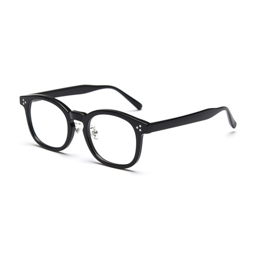 T7120 New Korean Style Yu Wenle TR90 Eyeglass Frame for Men and Women, Clear-Sighted Glasses for Women, Influencer-Style, Literary and Artistic, Prescription-Friendly