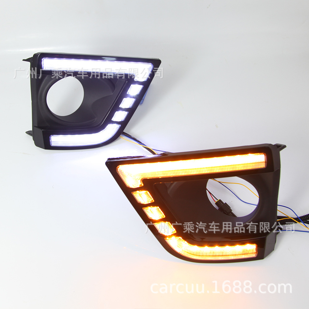 Adecuado para Toyota Nueva Carolina Luz de marcha diurna 14 Carola especial LED Luz de marcha diurna LED Luz de niebla