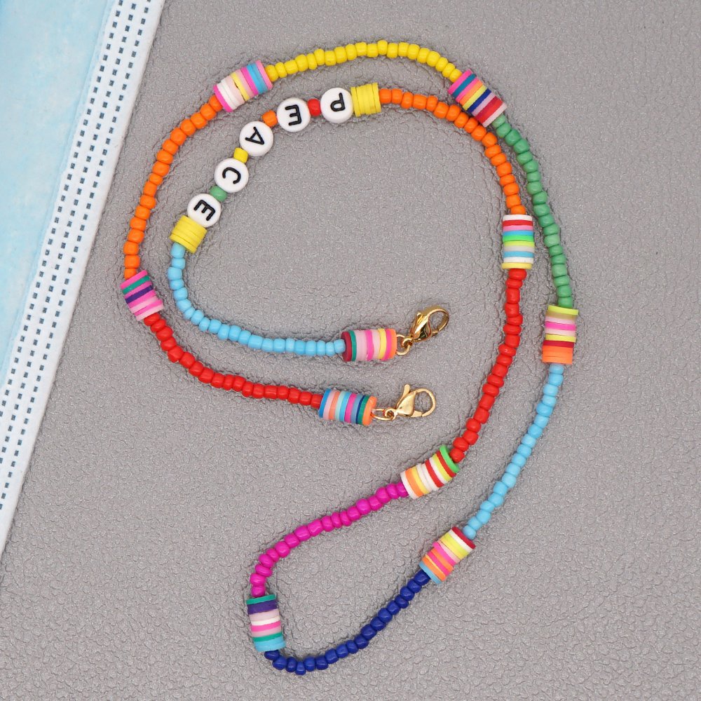 Multifunctional Beaded Non-slip Glasses Chain display picture 14