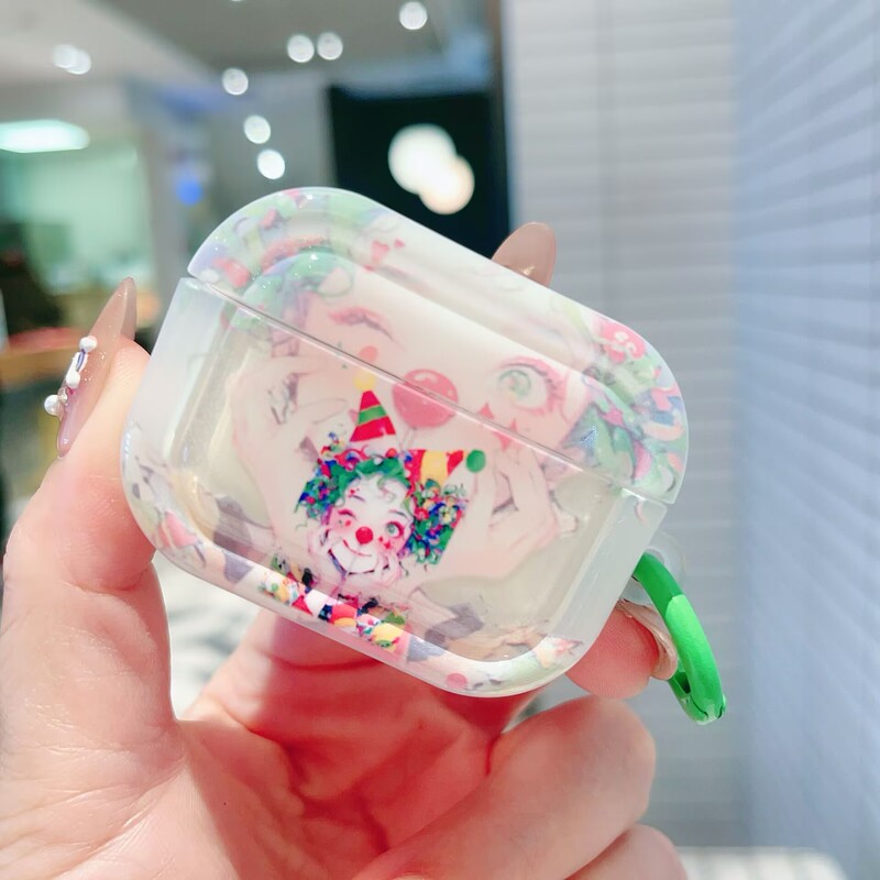 Cross-Border Internet Celebrity Wholesale Suitable for Apple Airpods4 Protective Cover Wireless Bluetooth Headset Soft Shell 1/2/3/4 Generation