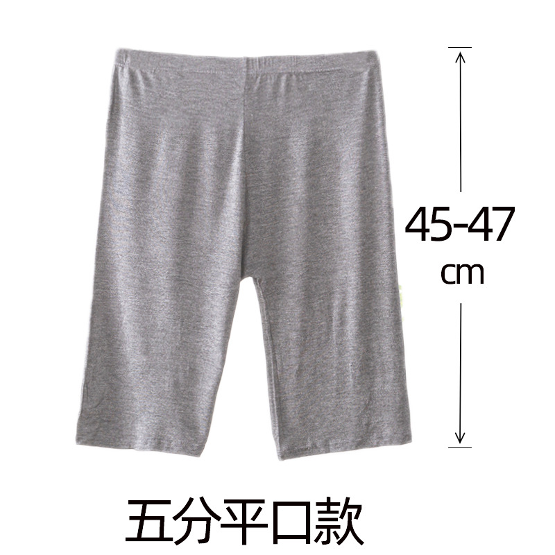 Polainas de encaje modal para mujer pantalones de seguridad anti-exposición más pantalones cortos de tamaño pantalones de seguro verano manmeijiao