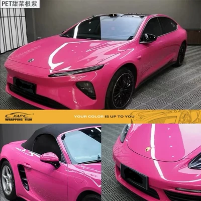 Factory Wholesale Export Specially Designed | Automotive Film - white-pet-beet-root-purple-152x18-m