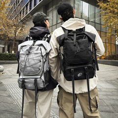 アウトドアスポーツ登山バッグ大容量軽量ハイキングバッグメンズ作業服バックパックバックパック学生スクールバッグ