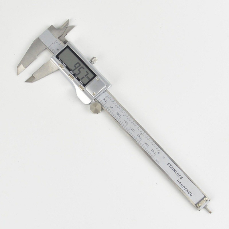Stainless steel digital vernier caliper high-precision caliper 0-150 200 300mm electronic caliper full metal