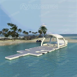 水上充气床;淘气堡;水上游艺设施