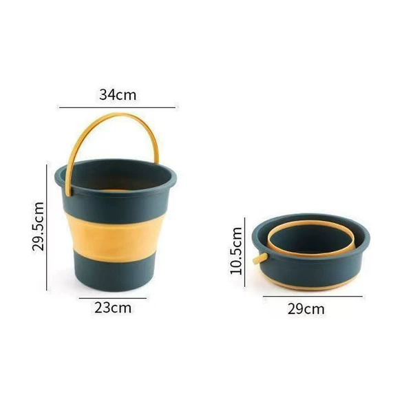 Folding bucket