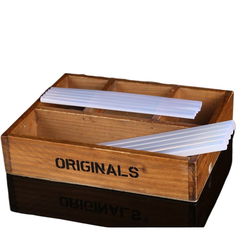 Pistola de pegamento casera de capacidad térmica DIY multifuncional pistola de pegamento multicolor pistola de fusión en caliente 7 / 11mm varilla de pegamento estudiante hecha a mano