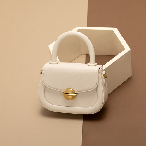 Women's 2024 Spring Fashion Handbag, One-Time Delivery, Versatile Shoulder and Crossbody Bag, Commute Small Square Bag