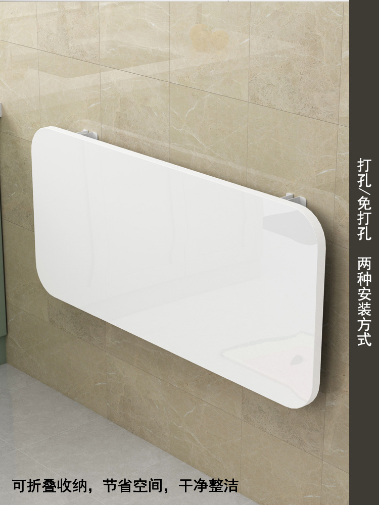 Wall-mounted folding table with wall-mounted dining table, wall-mounted foldable computer table, wall desk, punch-free kitchen folding countertop