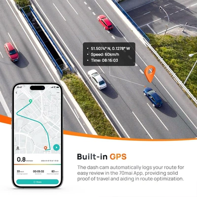 70Mai A510 Dash Cam Driving recorder