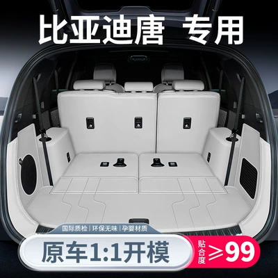 Suitable for Byd Tang Models, Waterproof and Dustproof Trunk Mat, Car Interior Accessories, Eco-Friendly Trunk Mat