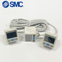 SMC数显压力表开关ISE30A-01-N/P-L/ZSE30A-01-A/B-C/D-L负压真空