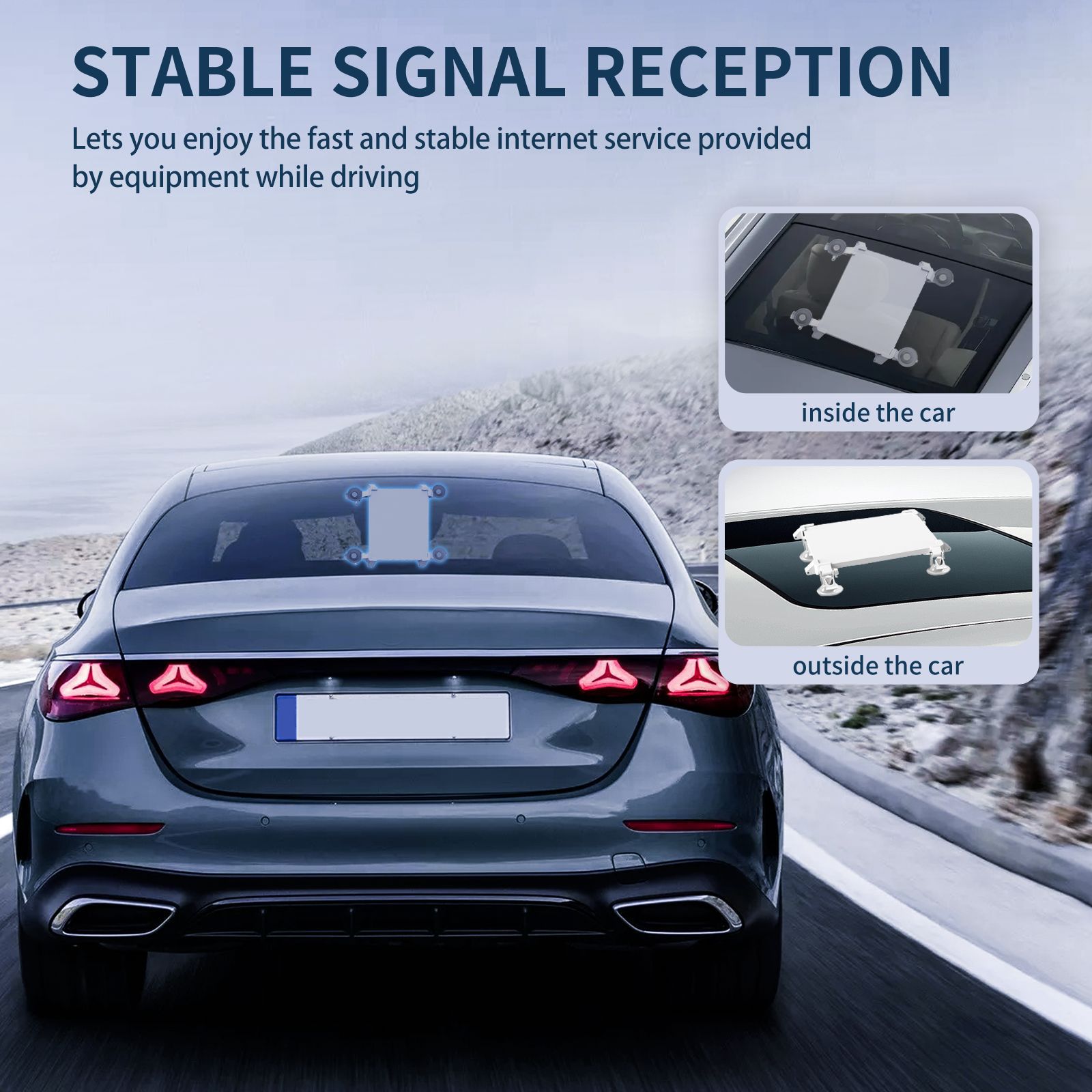 Suitable for Xinglian Min Suction Cup Bracket Sta Mini Metal Magnet Car Roof Skylight Glass Car Mount Accessories