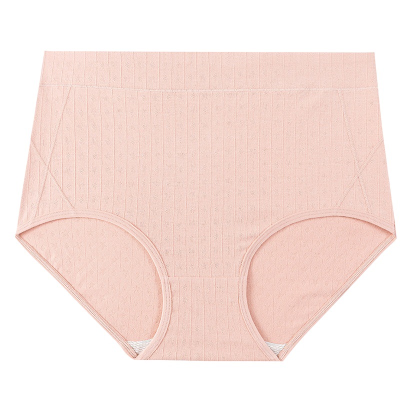 Cómodo algodón antibacteriano inferior entrepierna cintura alta vientre contracción extra grande más tamaño cadera calzoncillos para personas de mediana edad y ancianos