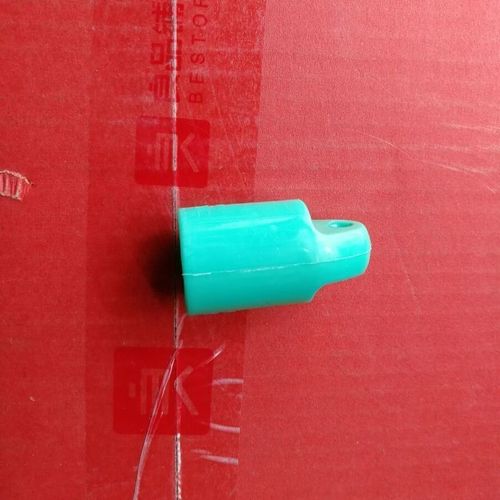 WBZ7 telescopic rod clothes drying rod plastic accessories non-retractable clothes rod plastic head back cap clothes drying rod plastic