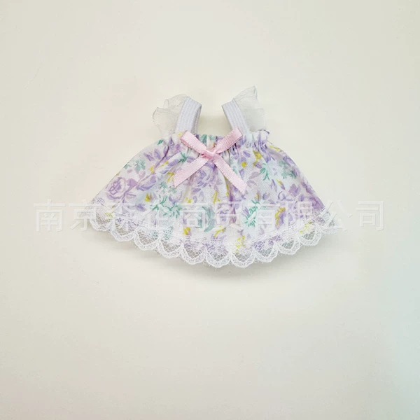 A09 purple rose floral skirt