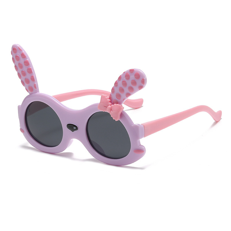 Gfas de sol polarizadas para niñas UV-protección solar para niños niñas niños gafas de sol para bebés de dibujos animados