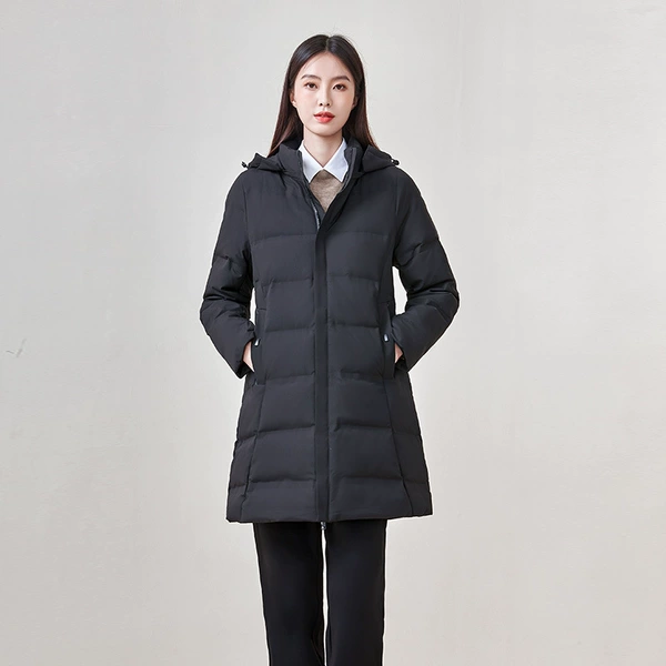 Black, long, mid-length
