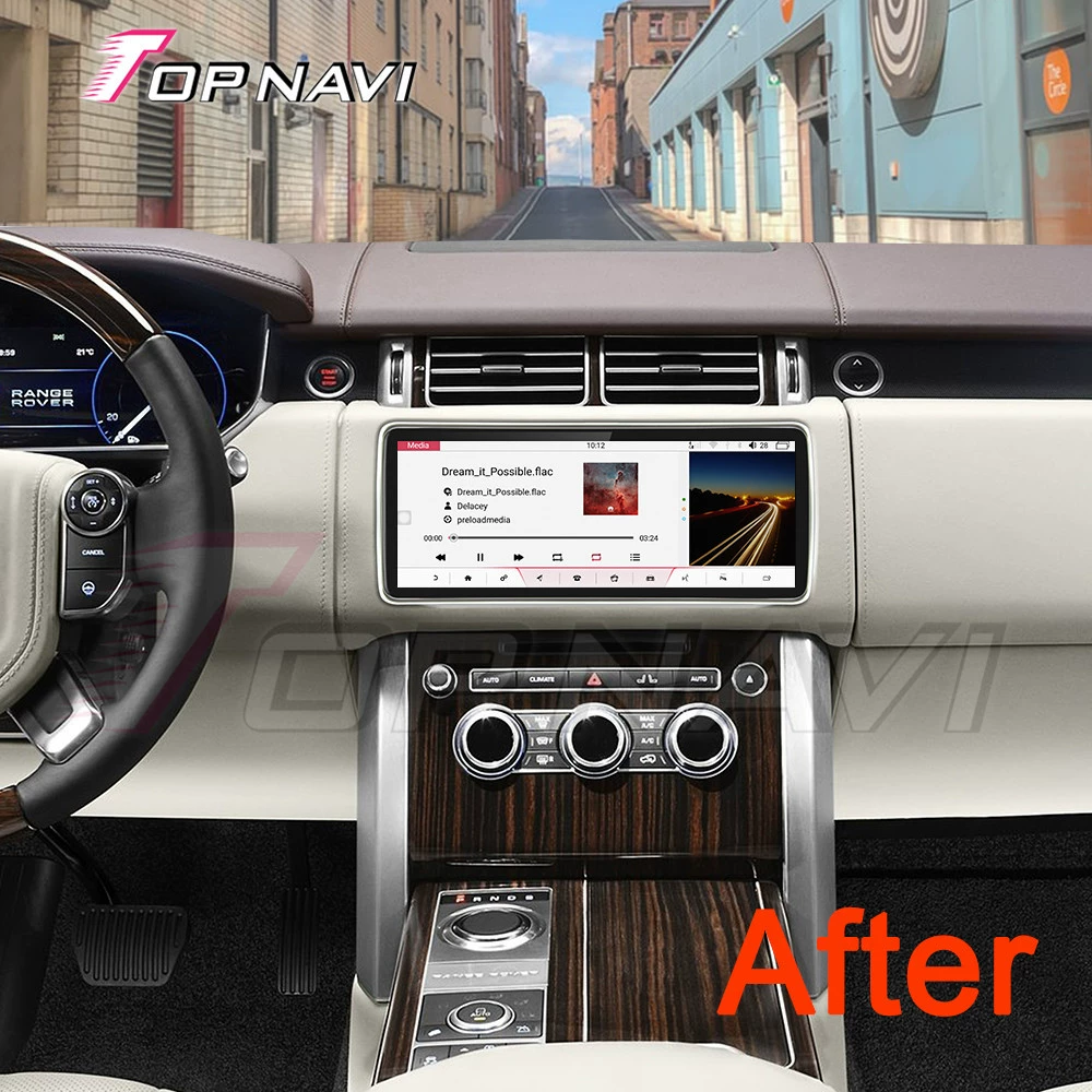 Фабричная продажа Land Rover Range Rover Sports навигация для автомобиля Android модификация все-в-одном модель 14-17 моделей 10.25 дюймов