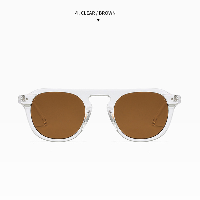 Modern Style Simple Style Solid Color Pc Special-Shaped Mirror Full Frame Glasses display picture 9