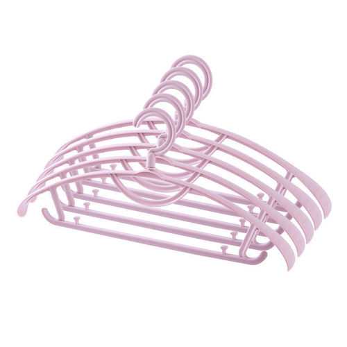Wide-shouldered, thickened plastic clothes hanger, non-slip, semicircular, traceless clothes hanger, suit hanger for clothes