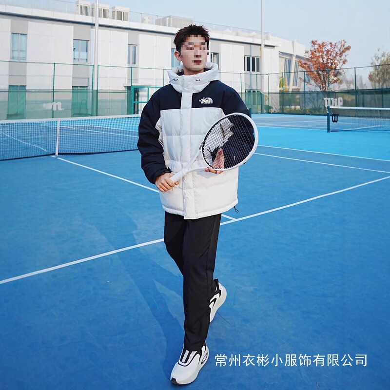 North Face Himalayan down Jacket Winter Couple's Warm Coat Puffer Jacket White Duck down Trend Wholesale