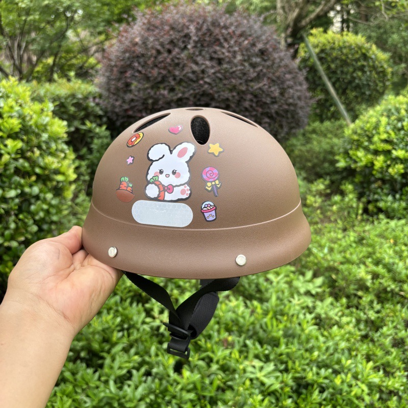 0-6岁幼儿安全防护电动车滑板车通用国标3C认证夏季超轻透气头盔|undefined