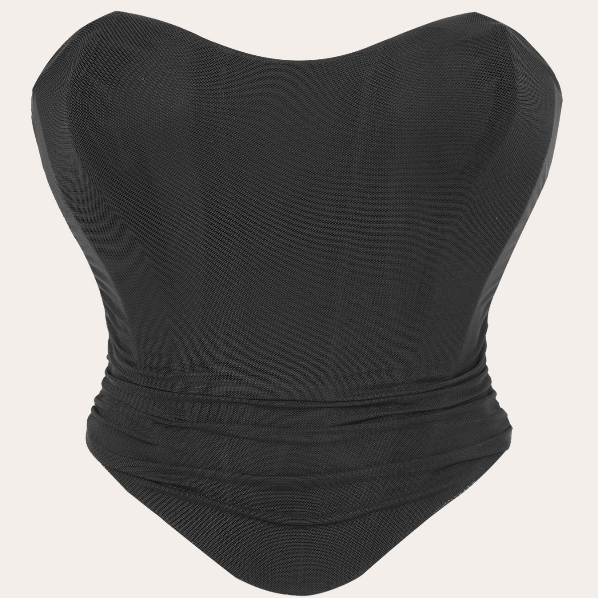 Gran tamaño, corsé sexy, malla respirable, chaqueta elástica, soporte de pecho, estación independiente de suministro transfronterizo de comercio exterior