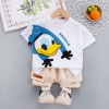 Summer clothing, children's set, western style, children's clothing, 2021 collection, with short sleeve, Korean style