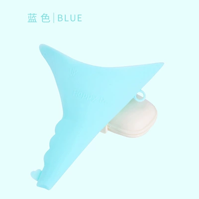 Women's outdoor standing urinal Kempinq və səyahət - baby-blue