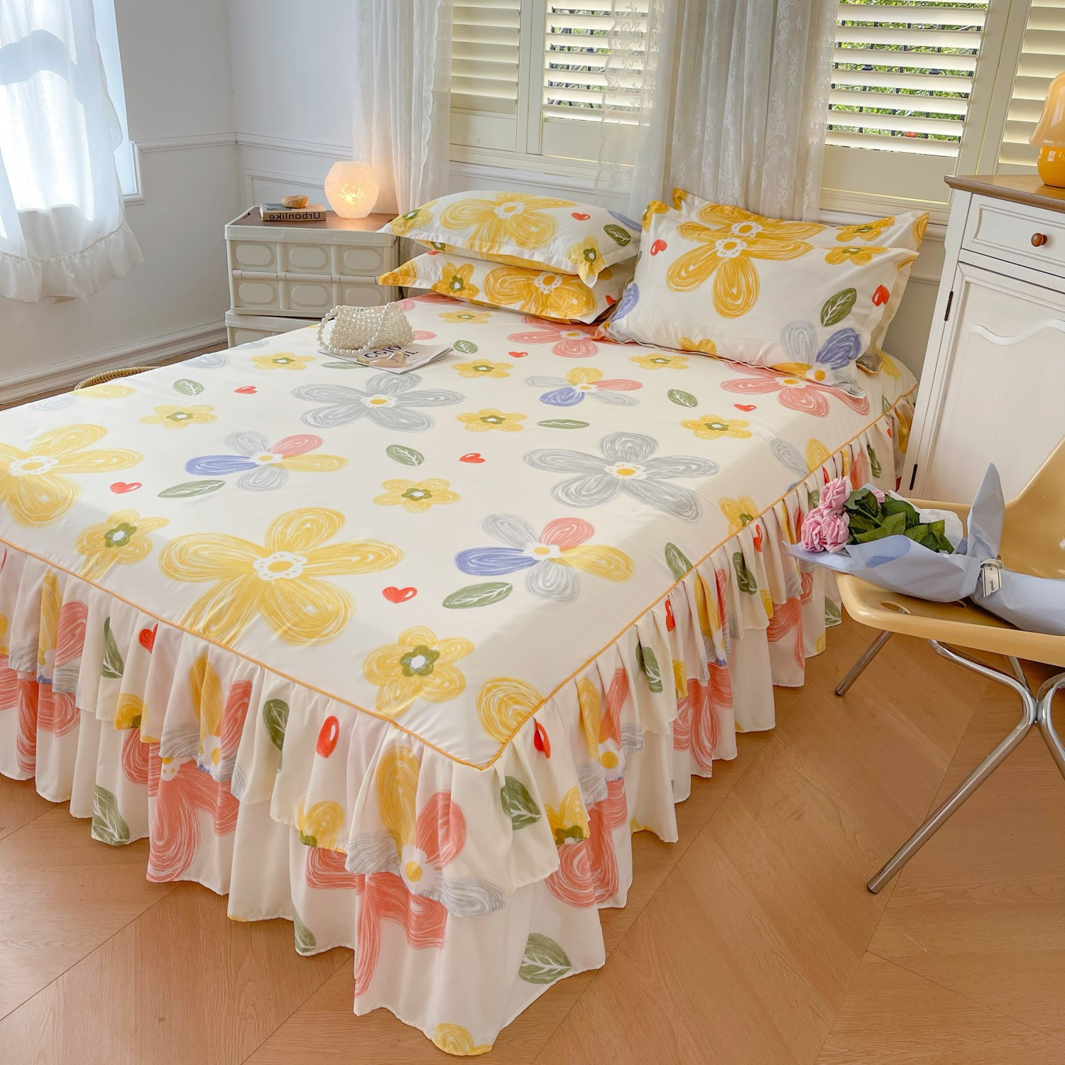 Nuevas flores coloridas