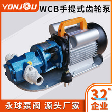 WCB75轻便小型220V柴油齿轮油泵WCB-75手提式齿轮泵 永球现货供应