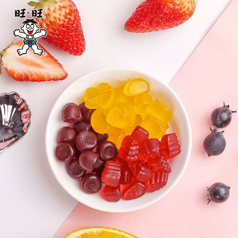 QQ Sugar Фруктовые жевательные конфеты 20 г*20 пачек/коробок Детский перекус Инфлюенсер ничем не отличается повседневные закуски Want Want Подарочный набор