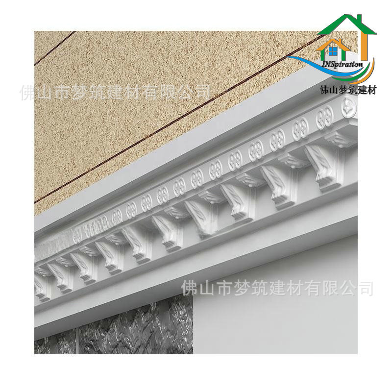 双弧光板线模具欧式别墅外墙装饰线条罗马柱头窗套线边条门框腰线