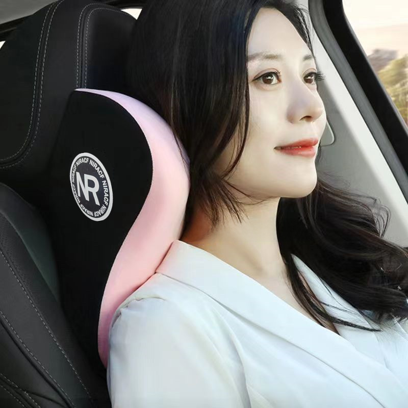 Autós fejtámla, derékpárna, memóriahabos autós nyakpárna, autós derékpárna, derékpárna szett_voghion.com