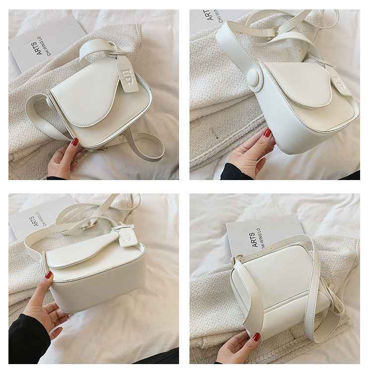 Korean Fashion Hit Color Messenger Small Square Bag display picture 1