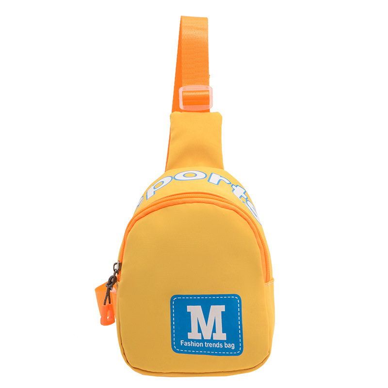 Moda infantil pequeño bolso de pecho de moda fresco chico carta bolso de hombro personalizado bebé monedero niños salen bolsa de mensajero
