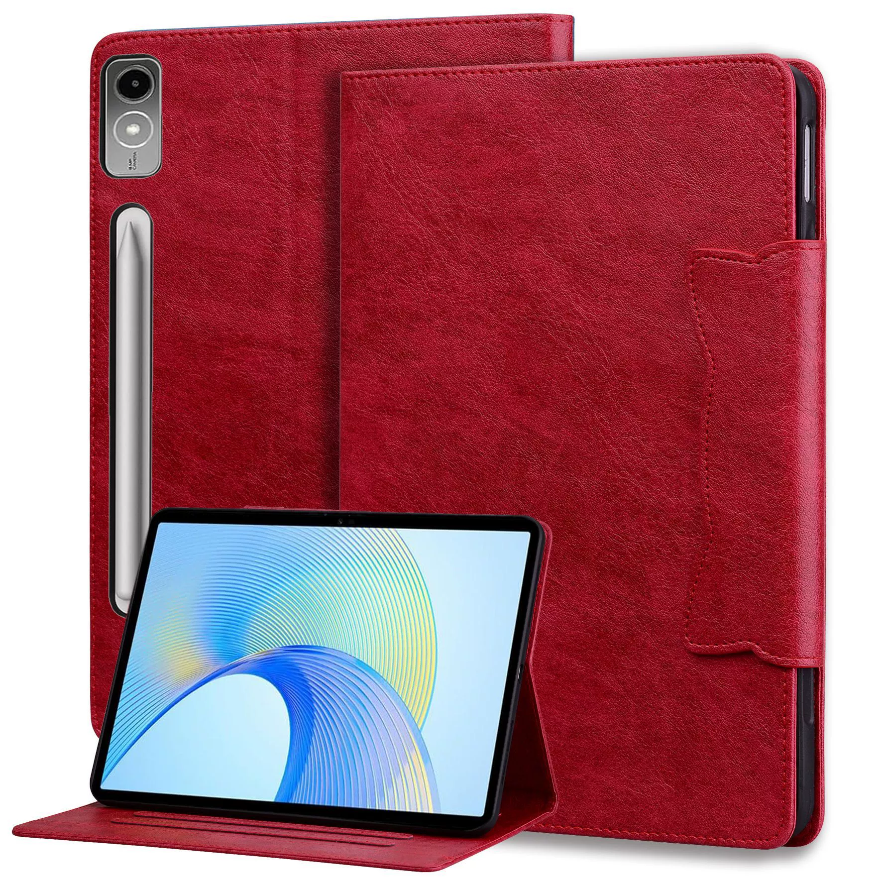 Подходящий чехол-книжка для планшета Xiaoxin Pad M11, плоский кожаный чехол, Samsung TAB S8, бизнес-ретро,_Straunding/защитная оболочка