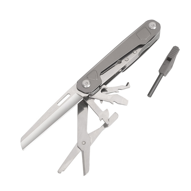 多功能小刀瑞士军刀户外工具便携口袋刀露营剪刀锯子求生随身折刀