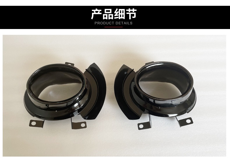 Suitable for Porsche 911 Tailpipe Carrera Modified Exhaust Pipe New 992 Black Tailpipe