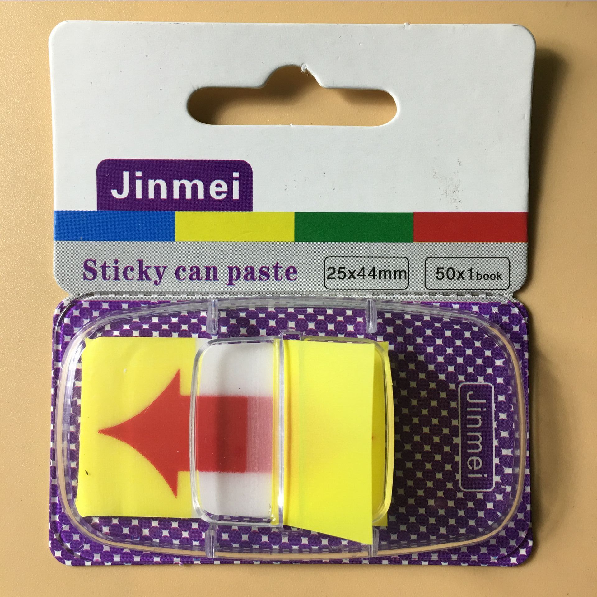 사무실 용품 노트 투명 커버 인출 가능한 화살표는 라벨 스티커 포스트잇 노트 도매를 나타냅니다